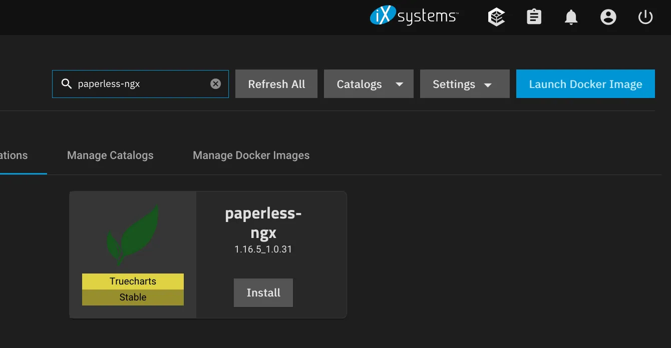 Search paperless-ngx